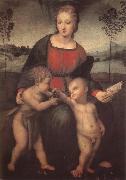 RAFFAELLO Sanzio The virgin mary  and John oil painting reproduction